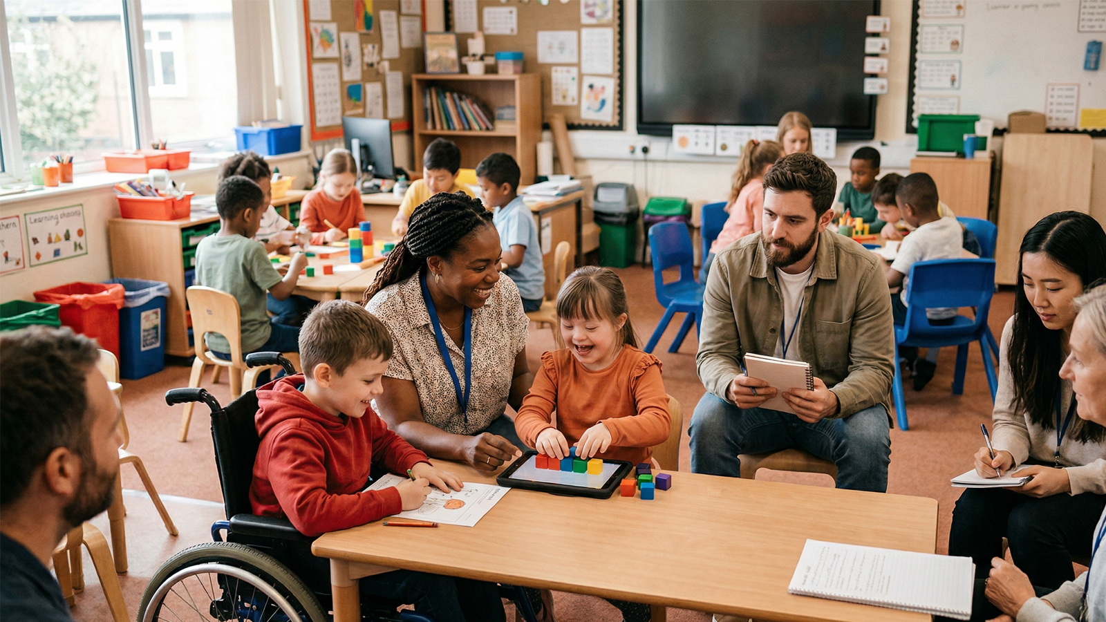 Sala de aula inclusiva — EDUCLUSA